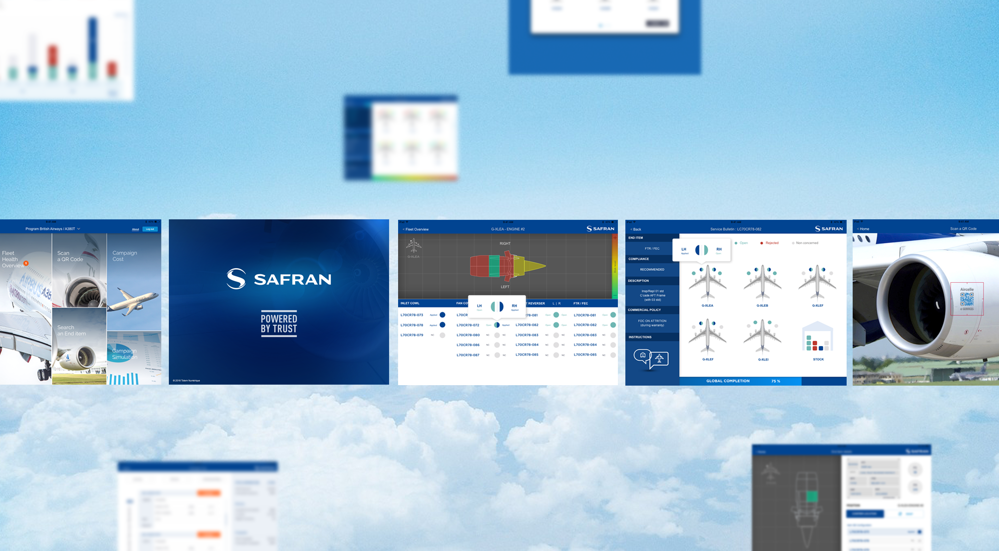 Application Ipad Safran Aircelle